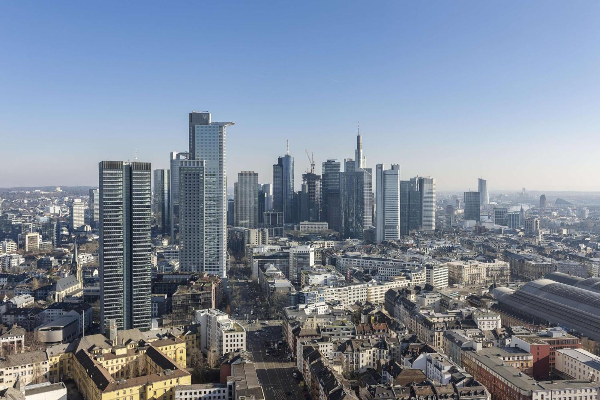 Nh Collection Frankfurt Spin Tower Hotel Frankfurt am Main Bagian luar foto